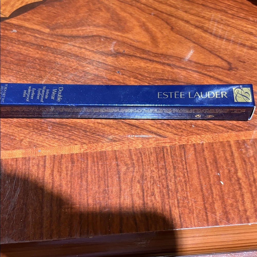Estee Lauder DW Infinite Liner 01 Kohl Noir - Deep Blue & Gold Box
